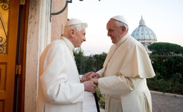 Papa Francisco desejou Bom Natal a Bento XVI