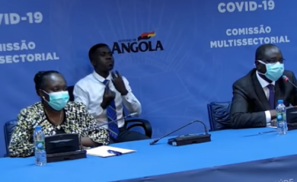 Angola declara transmissão comunitária