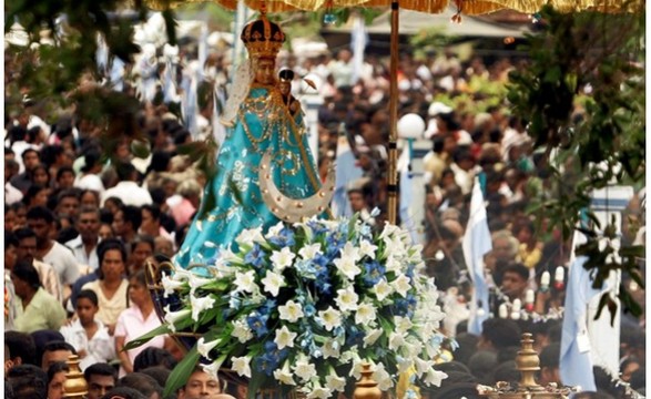Papa Francisco rezou no maior Santuário mariano do Sri Lanka