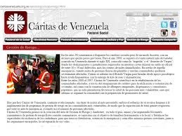 Governo Venezuelano bloqueia sítio online e telefones da Caritas