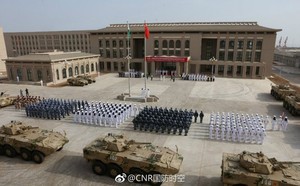 China inaugura primeira base militar no exterior