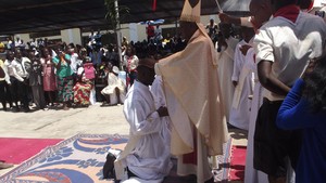 Na festa de Pentecostes Mbanza Congo ganha 3 diáconos
