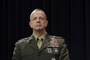 General John Allen nomeado comandante das forças da OTAN