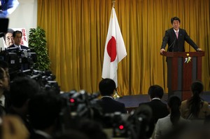 Futuro primeiro-ministro do Japão diz 'não' à China sobre ilhas disputadas
