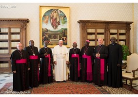 Papa recebeu Bispos do Gabão e apelou a união pela vida humana