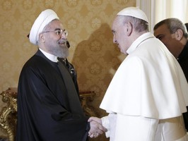 Papa recebeu presidente do Irão