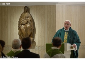 Deus nunca abandona os justos, diz Papa Francisco