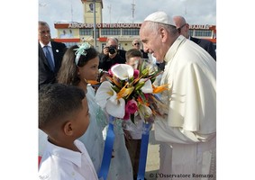 Papa se despede de Cuba rumo aos EUA