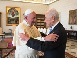 Shimon Peres apresentou ao Papa ideia de «ONU das religiões