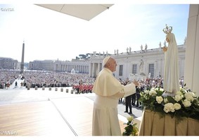 Papa Francisco pediu oração em português no dia de NªSrª de Fátima