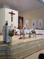 Paróquia de São João Baptista acolhe missa do jubileu sacerdotal de Dom Jaka