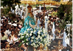 Papa Francisco rezou no maior Santuário mariano do Sri Lanka
