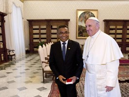 Papa recebeu primeiro-ministro timorense