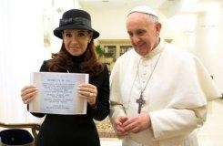 Cristina Kirchner pede intervenção do Papa na questão das Malvinas