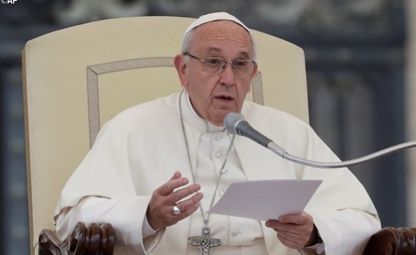 Papa Francisco lança alertas contra tráfico de pessoas