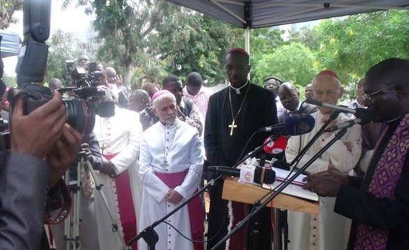 Presidente da Republica presente no funeral de Dom Damião