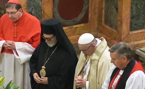 Papa convida ao perdão entre Igrejas após erros do passado