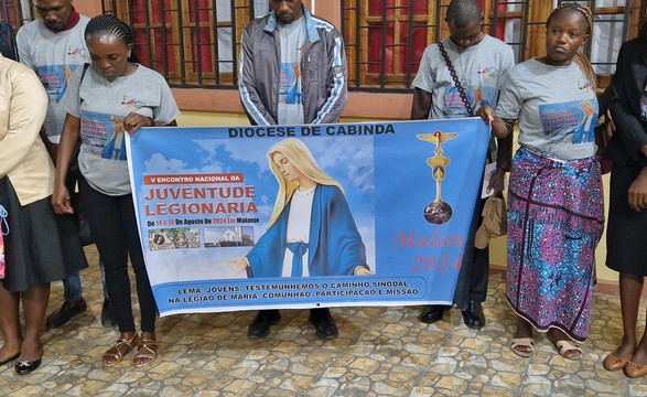 Arrancou na Arquidiocese de Malange Vº encontro Nacional da Juventude Legionária