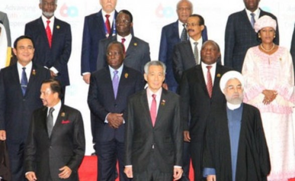 Manuel Vicente discursa na cimeira Asia África