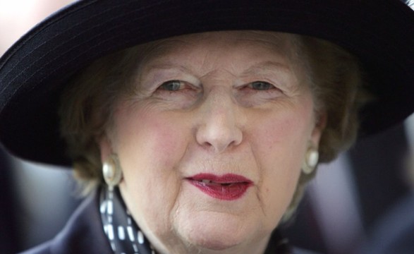 Reacções à morte de Margaret Thatcher