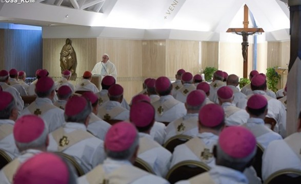 “Não basta apontar o dedo ou agredir quem não pensa como nós” Papa aos núncios apostólicos