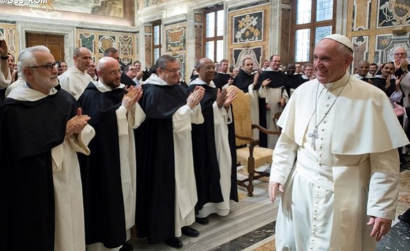 Papa aos Dominicanos” pregar a misericórdia a toda a gente”