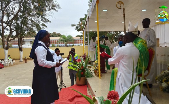 Irmãs Franciscanas de Nossa Senhora acolhem profissão perpetua da Irmã Conceição