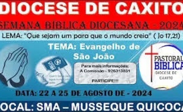 Diocese de Caxito prepara-se para viver Semana Bíblica