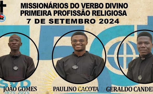 Missionários do Verbo Divino ganham 3 jovens