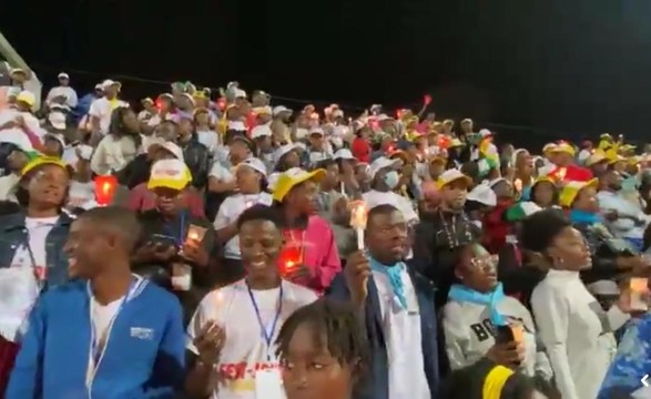 Vigília de oração marca FEST JOVEM Luanda 2024