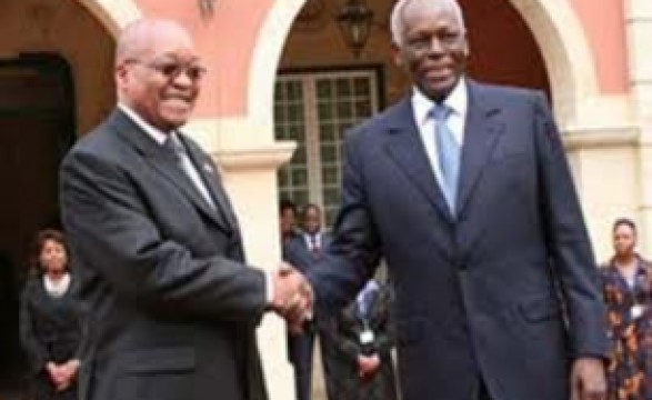 Jacob Zuma em Angola. Cooperação entre Luanda e pretoria sobre a mesa. 