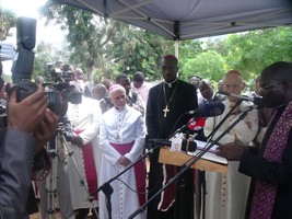 Presidente da Republica presente no funeral de Dom Damião