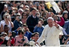 “Deus é maior que os nossos pecados” Papa Francisco na audiência geral