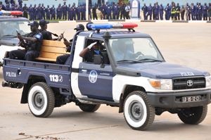 Polícia Nacional em prontidão para o Carnaval